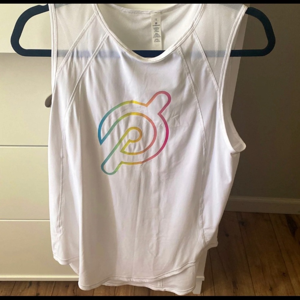 Peloton Lululemon sculpt tank